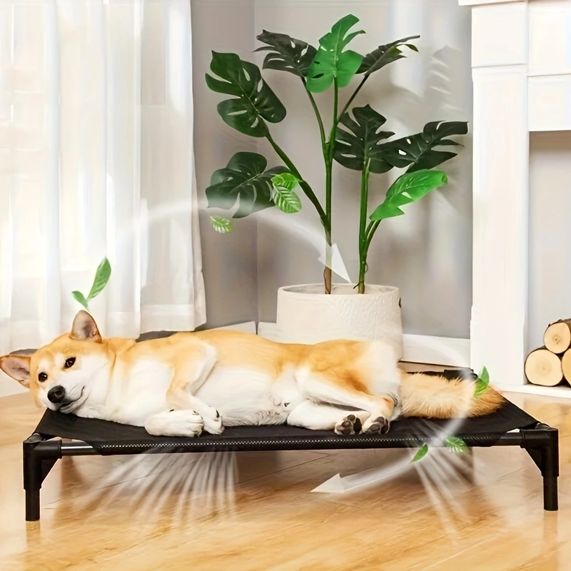 Calming Dog Bed - Cooling Elevated Dog Bed - Raised