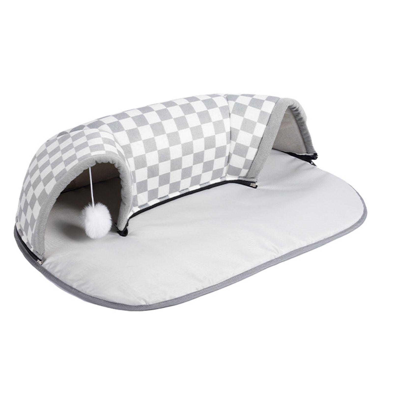 Winter Warm Cat Tunnel Bed Hid - Cat Tunnel Toy 评论和价格
