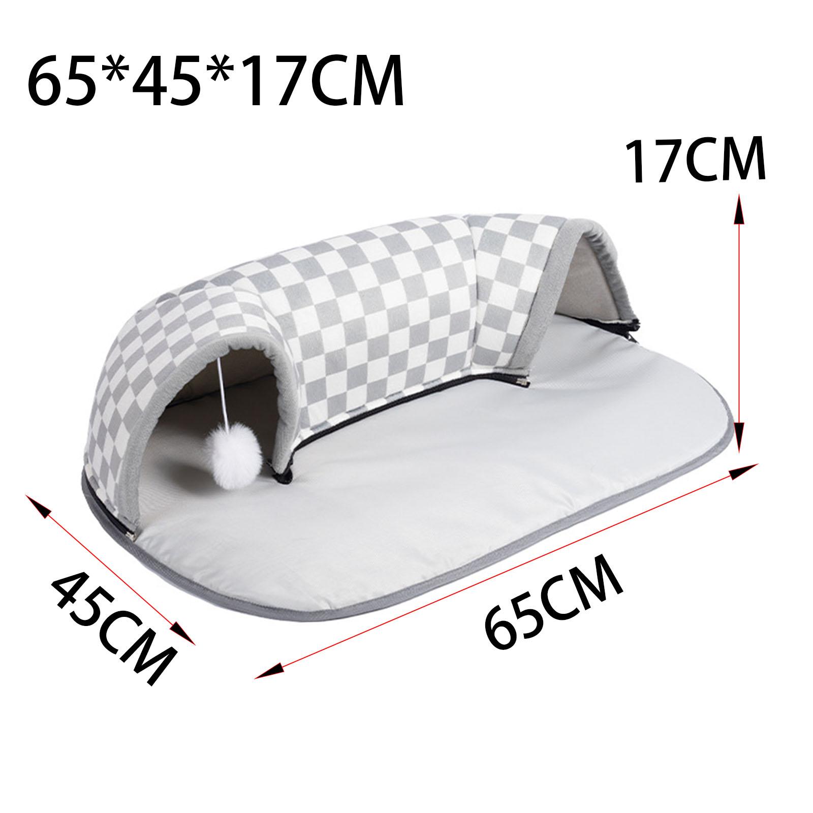 Winter Warm Cat Tunnel Bed Hid - Cat Tunnel Toy 评论和价格