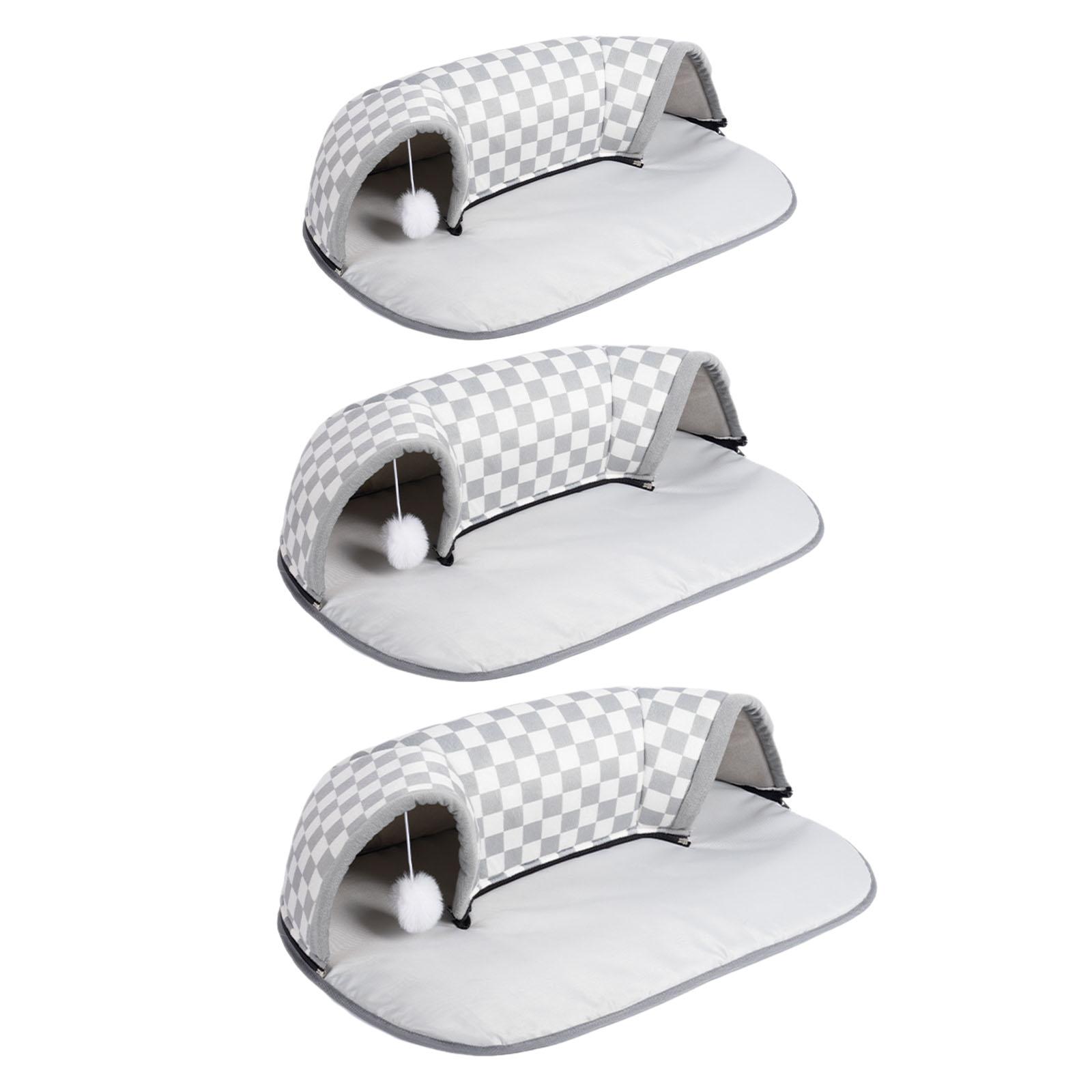 Winter Warm Cat Tunnel Bed Hid - Cat Tunnel Toy 评论和价格
