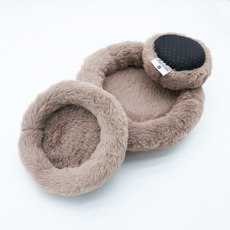 Soft Pet Cat Bed Pad Plush War - Calming Dog Bed 评论和价格