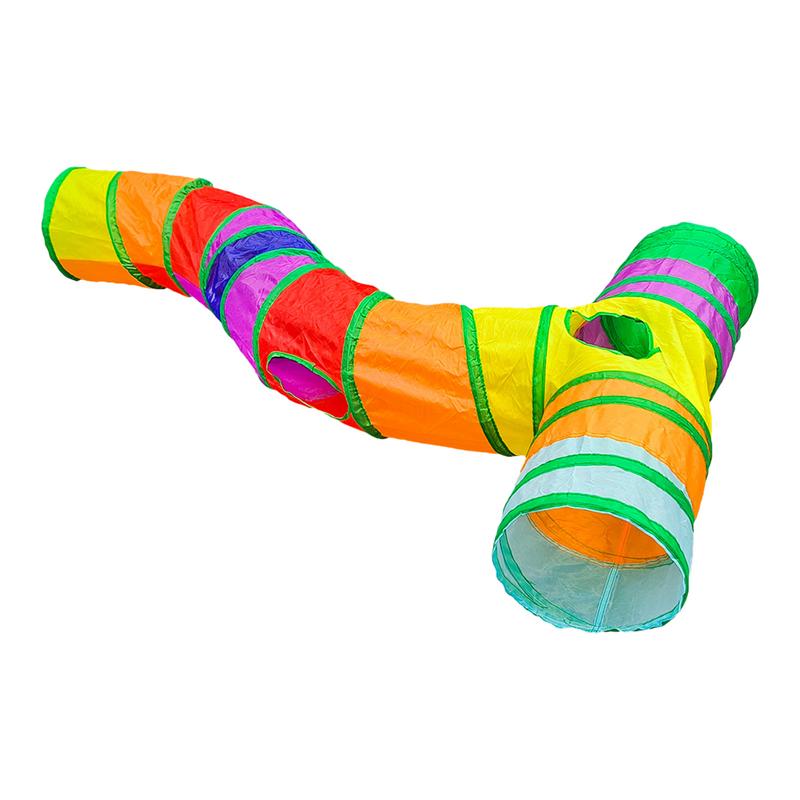 Cat Tubes And Tunnels T Shape  - Interactive Cat Toy 评论和价格