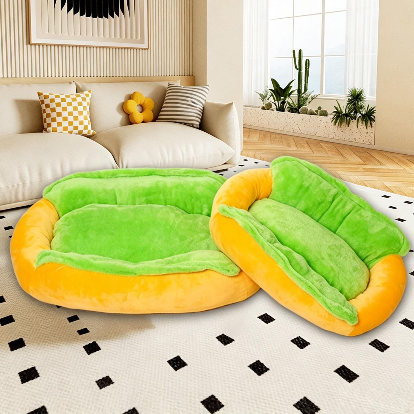 Comfort Dog Bed Food Shape Non - Calming Dog Bed 评论和价格