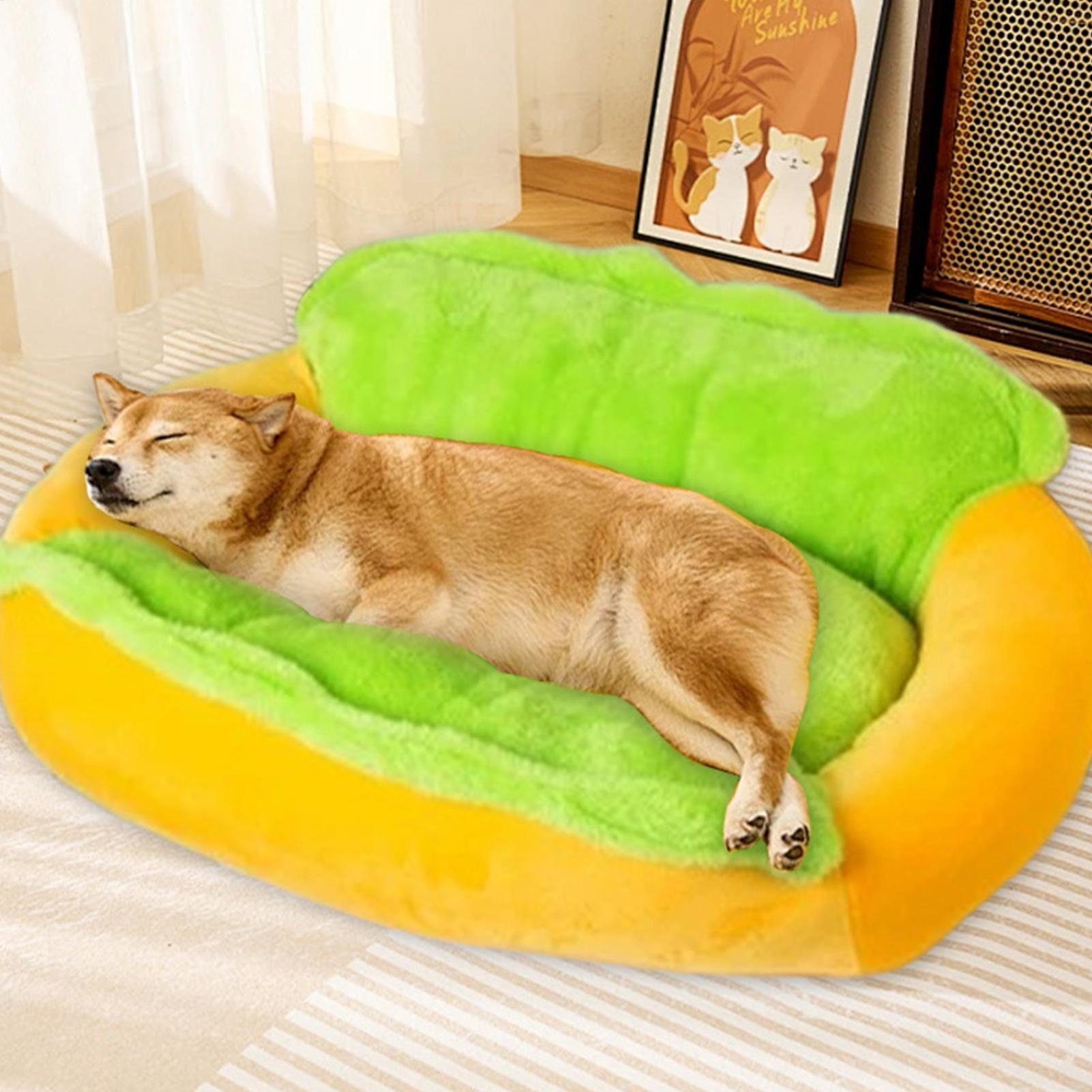 Comfort Dog Bed Food Shape Non - Calming Dog Bed 评论和价格