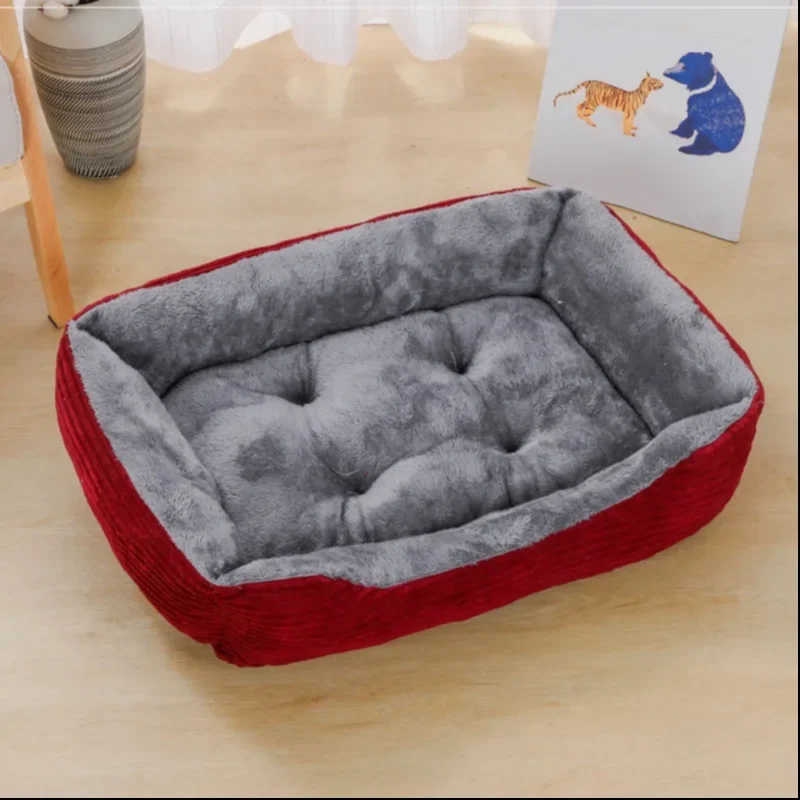 Square Dogs Bed, Dog Pet Acces - Calming Dog Bed 评论和价格