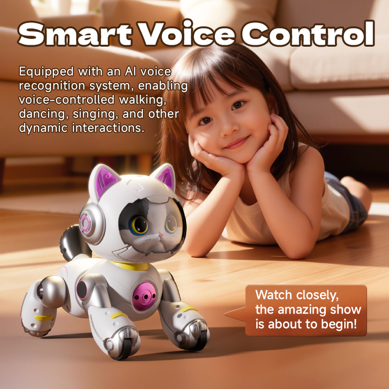 Rc Robot Children's Remote Con - Interactive Cat Toy 评论和价格
