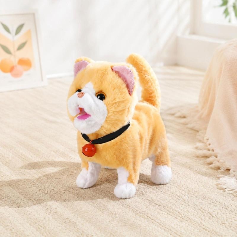 Electric Walking Plush Cats To - Interactive Cat Toy 评论和价格