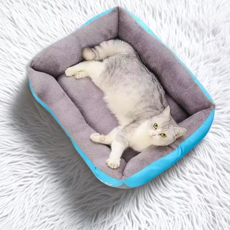 Soft Plush Cushion Bed for Sma - Calming Dog Bed 评论和价格
