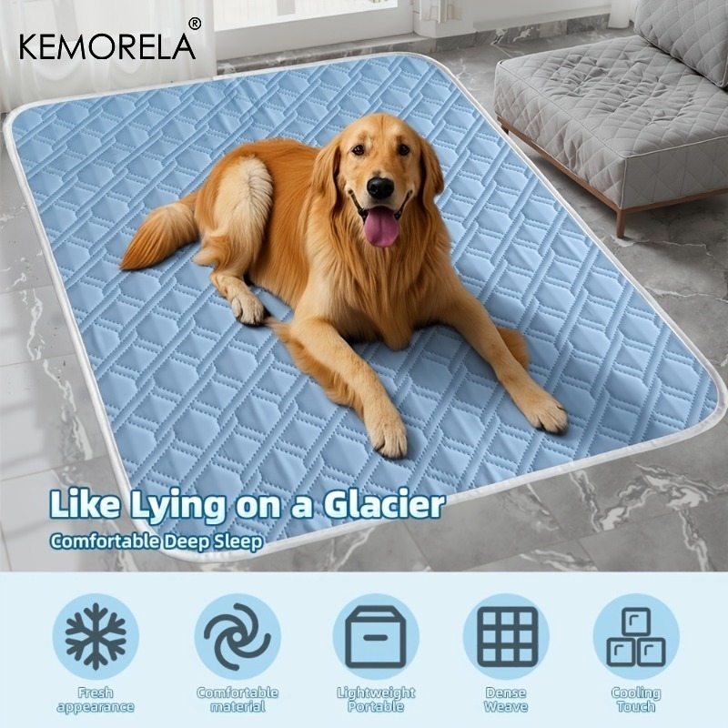KEMORELA 2PCS Dog Cooling Mat  - Calming Dog Bed 评论和价格