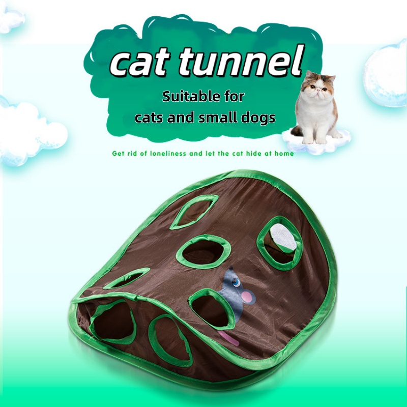 Interactive Foldable Cat Toy C - Cat Tunnel Toy 评论和价格